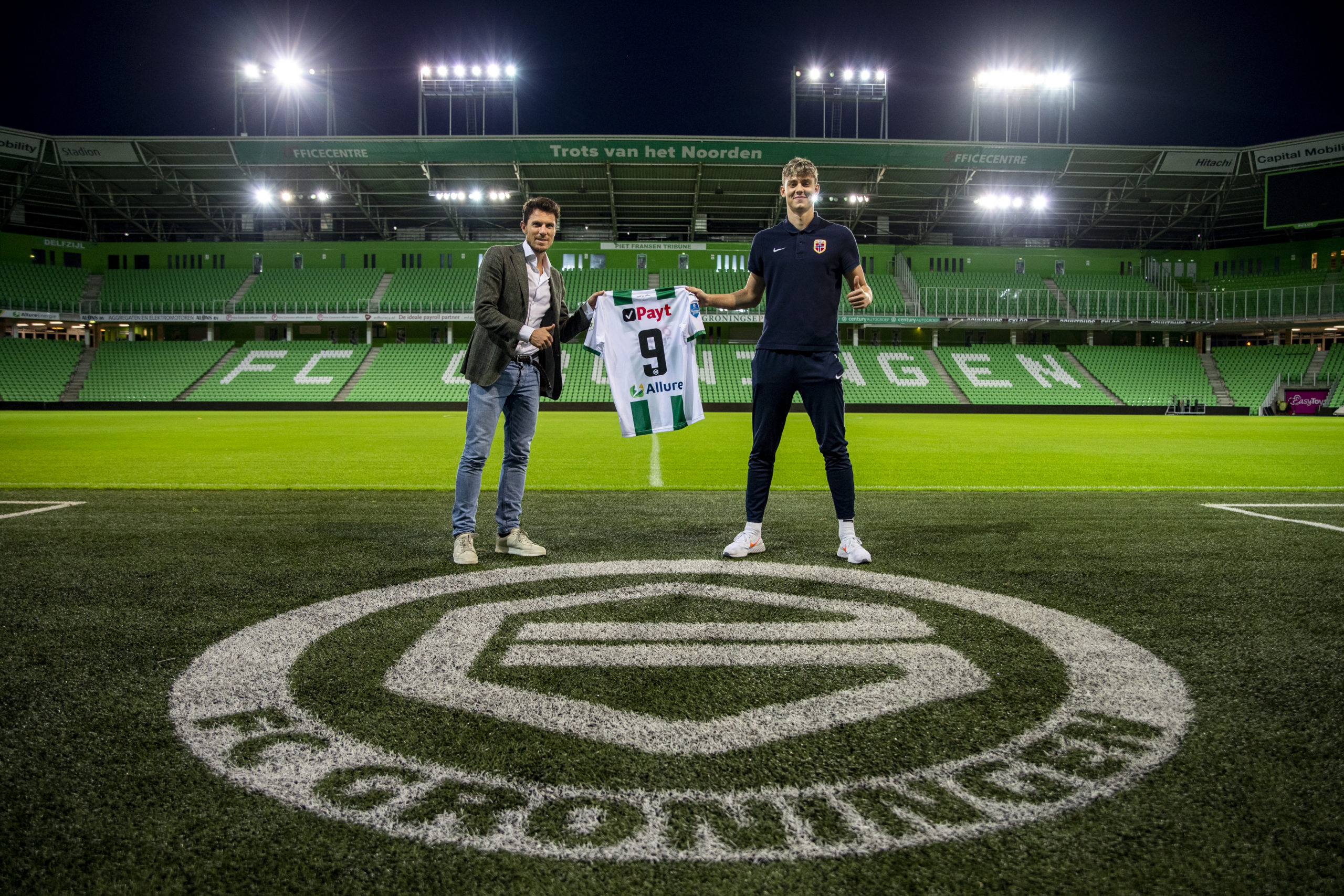 Noorse Spits Strand Larsen Naar Fc Groningen Fc Groningen