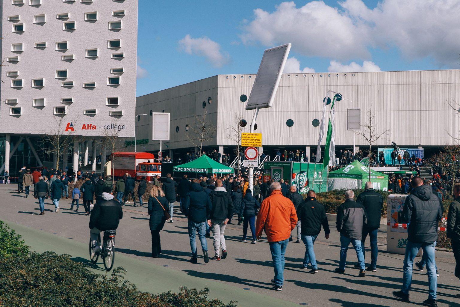 Kom Je Naar De Open Dag Houd Rekening Met Wegwerkzaamheden Fc Groningen